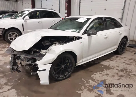 2019 Audi A4 45 Premium z USA, uszkodzony, nr VIN WAUENAF43KN013478